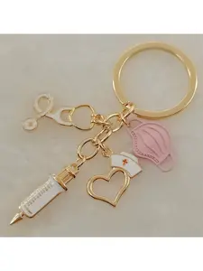 Medical Nurse Set, Stethoscope, Mask, Hat, Key Chain - The Perfect Gift for Nurses And Medical Professionals