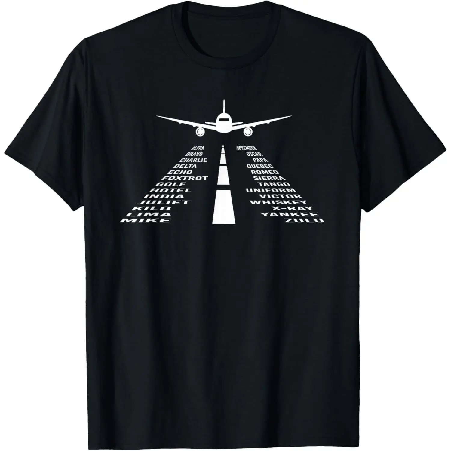 Unisex Aviation Inspired Graphic T‑Shirt, Classic Fit Black Short Sleeve Top, Airplane Pilot Themed Print, Casual Adult Everyday Apparel, Breathable Comfort Wardrobe Staple For Flight And Aviation Enthusiasts