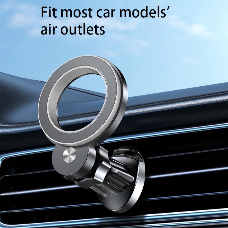 Magnetic Phone Holder with Vacuum Suction Cup, Multifunctional Phone Stand for Home or Office, Phone Accessories for iPhone & Android, Phone Suction Mount