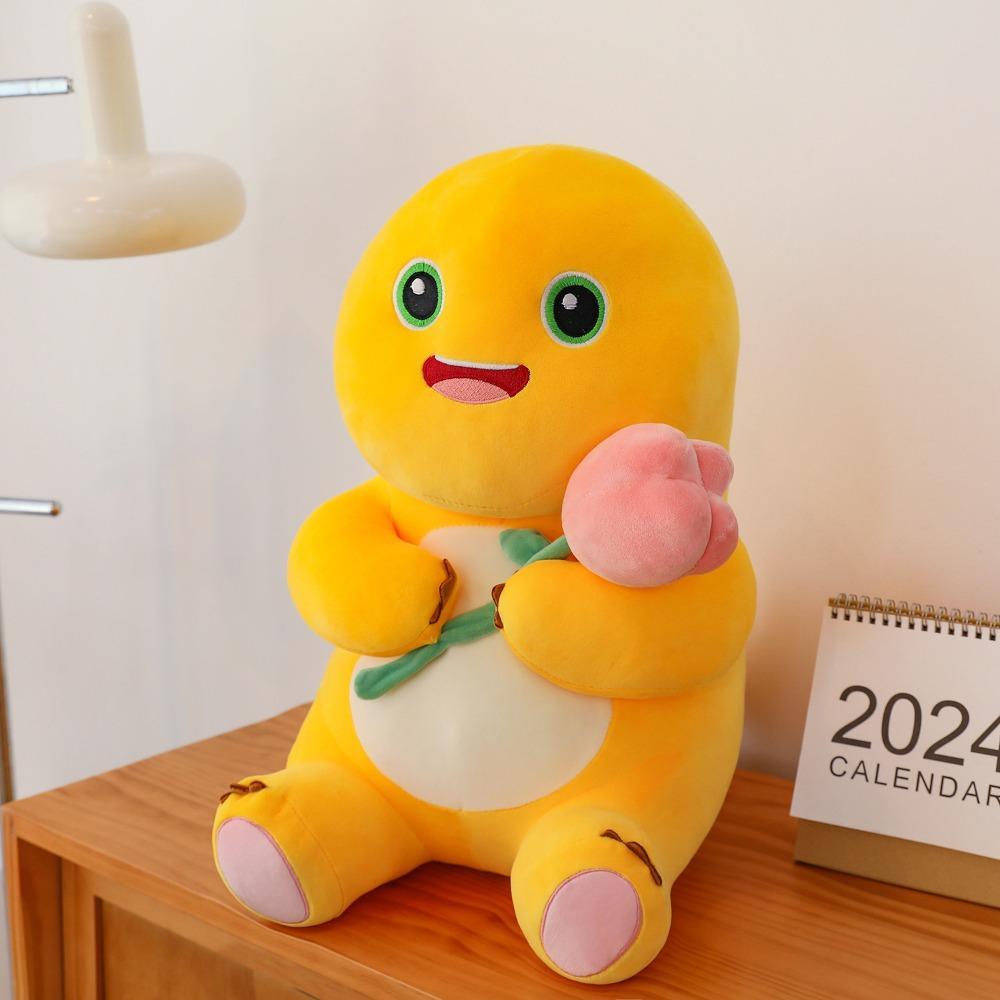 Milk Dragon Nailong Dragon Plush Toys Soft Plush Cute Milk Dragon Plush Doll Yellow Cartoon Nailong Milk Dragon Stuffed Toy