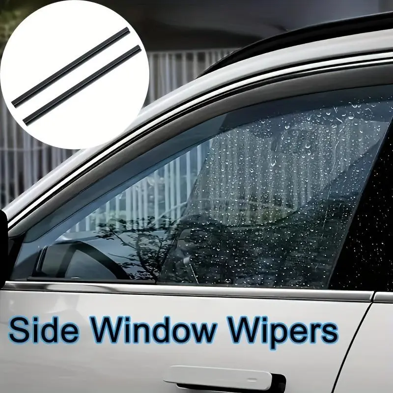 Automobile side window rain and snow wipers - windshield wipers, suitable for outdoor vehicle accessories | Attractive automotive parts | Functional automotive parts