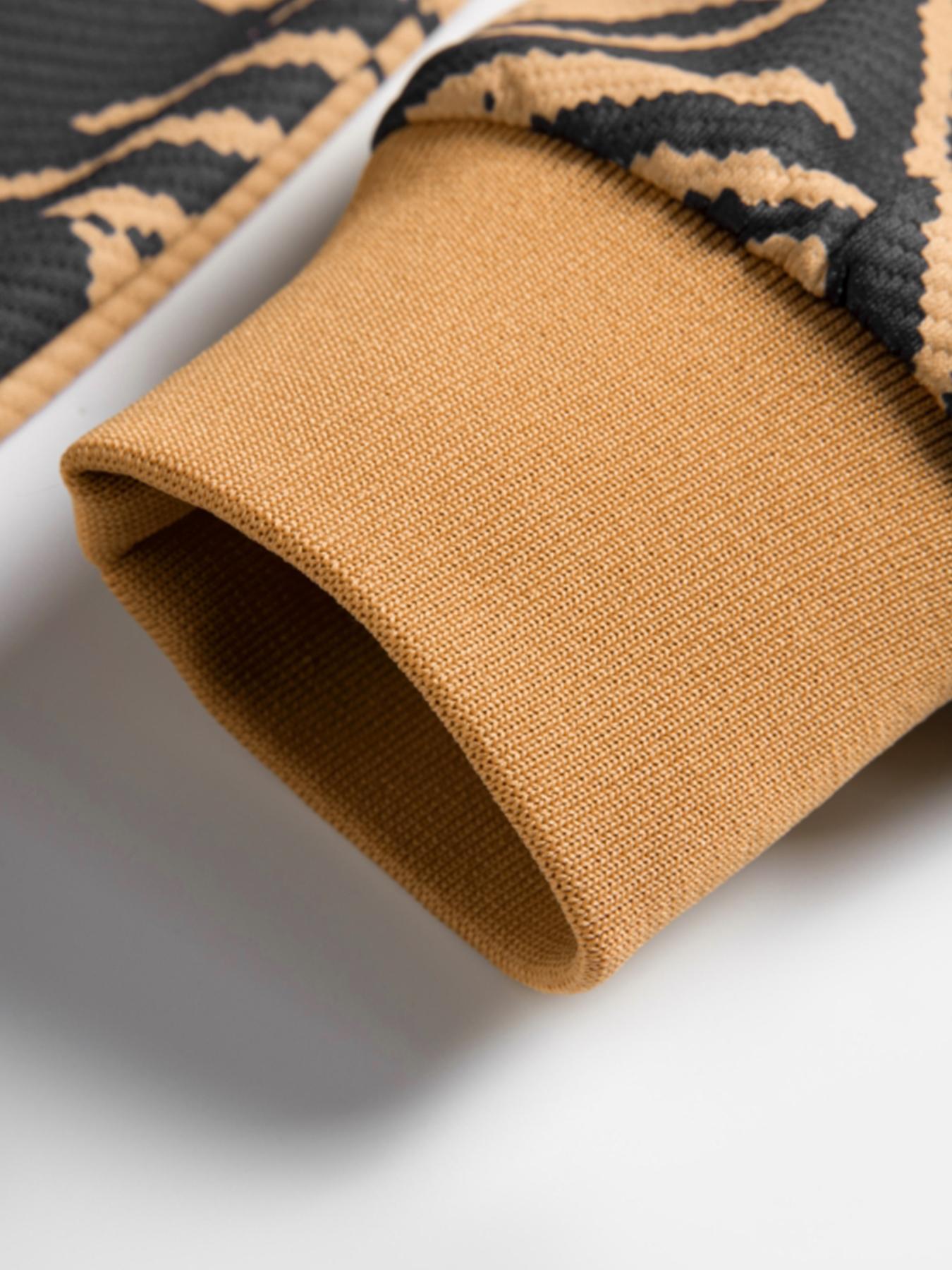 Men's Patchwork Letter Print Drop Shoulder Sweatshirt, Loose Casual Long Sleeve Round Neck Pullover for Fall & Winter, Men's Clothes for Daily Wear