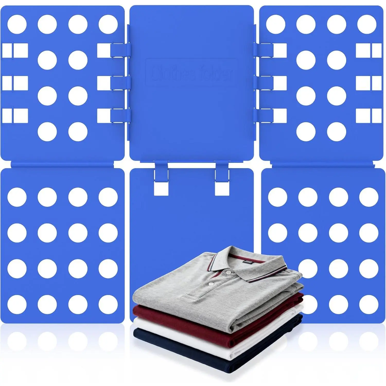 Shirt Folder Durable Shirt Folding Board for Tshirt Organizer Laundry Liner | Easy and  Folding, Folding Clothes for Adults and