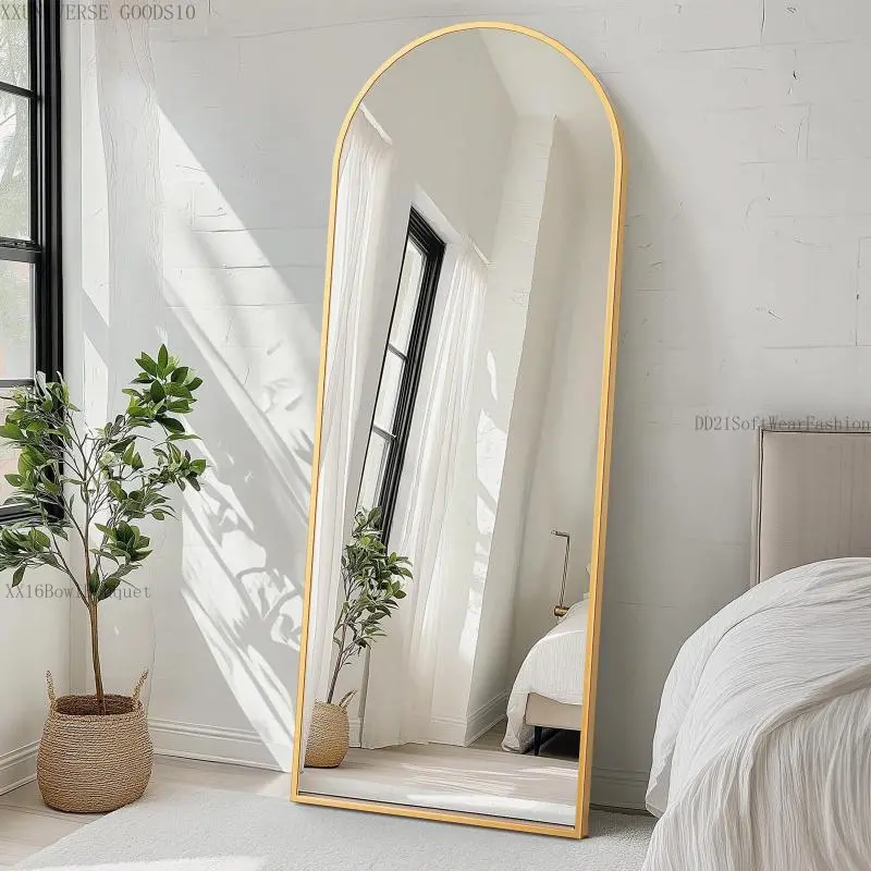 Floor Mirror Standing Hanging or Leaning Wall standing mirror home decor, Upgraded Nano GlassXXUNIVERSE GOODS10DD21SoftWearFashionXX16BowlBouquet