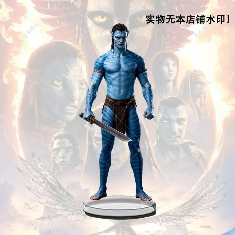Avatar 3 Acrylic Standee Collectible - Jake Sully, Neytiri Movie Character Figurine - Home Decor Desktop Accessories, Festival Gift for Movie Fans