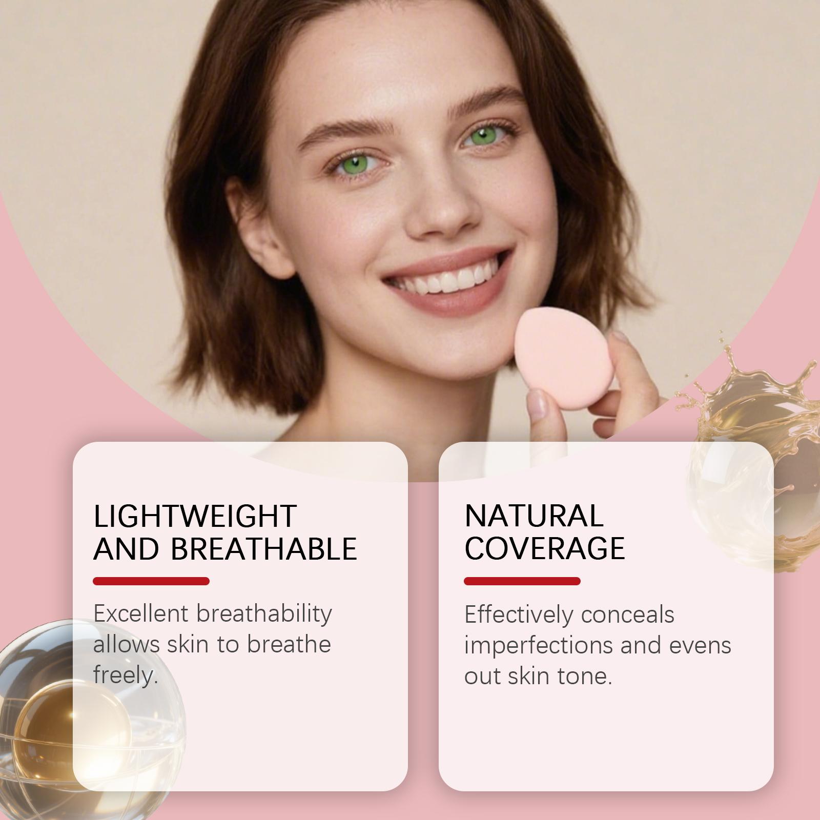 Moisturizing Concealer Cushion Natural Color Concealer Cushion Fine Texture Creates A Hydrated And Light Makeup Look