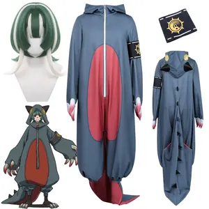 Anime Gachiakuta Guita Cosplay Costume Wig Guita Christmas Halloween Party Clothing