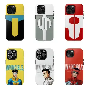 Viltrumite Conquest Mark Omni Man and Invincible Two-In-One Phone Case Durable And Trendy Protection For iPhone17 16, 15, 14, 13, 12 Plus, Pro, Max, and Samsung S26-22 Perfect Birthday Gift for Friends