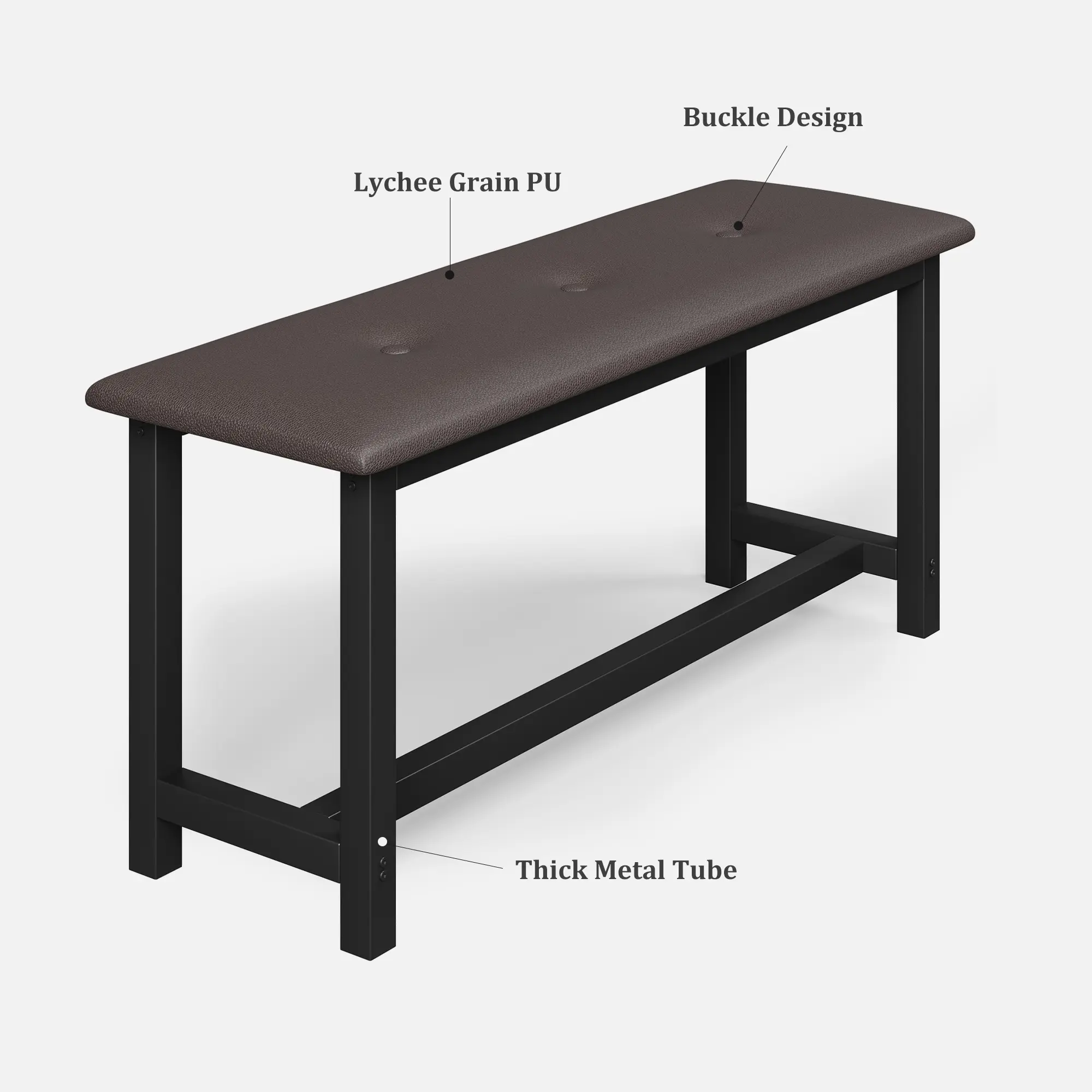 Modern Space Saving Dining Set with Upholstered Benches, Storage Drawers and Wine Rack, Compact Kitchen Table for Small Apartments and Breakfast Nooks