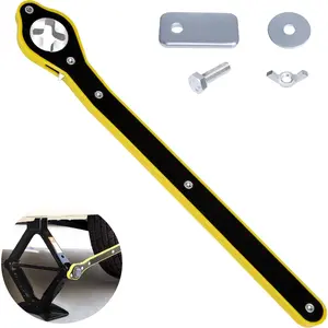 Car Jack Ratchet Wrench - Scissor Jack Lug Wrench,Lift Speed Handle Tool Auto Jack Ratchet Wrench Car Jack Lug Wrench for Travel Motorcycle`
