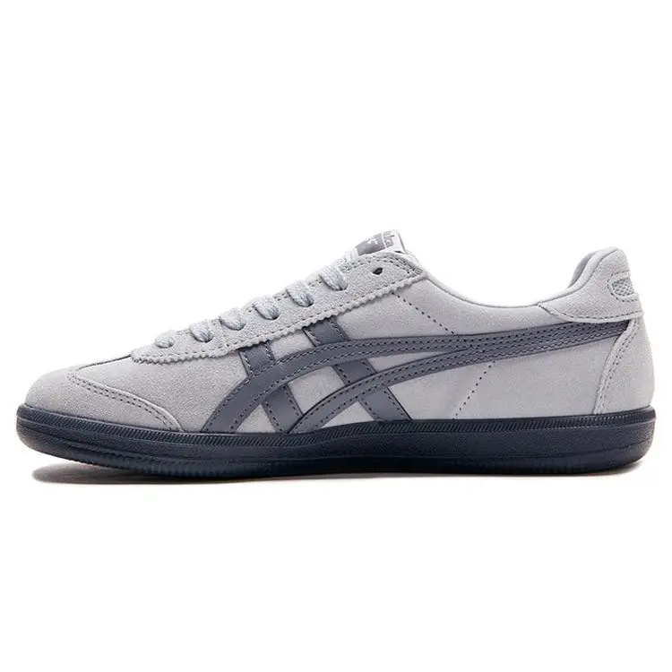 Onitsuka Tiger Tokuten Casual Sneakers for Men and Women – Comfortable, Slip-Resistant, Durable, Lightweight, Low-Cut, Gray Verifiable, with credentials and supporting global authentication