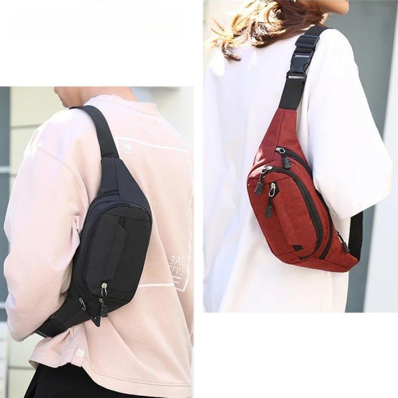 Waterproof Sports Fanny Pack for Men Women, Lightweight Running Waist Bag with Adjustable Strap for Workout, Travel, Hiking, Cycling & Outdoor Sports