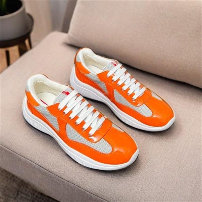 2026 High-Quality Patent Leather Fashionable Casual Sports Sneakers Breathable White Shoes Classic Men's Shoes
