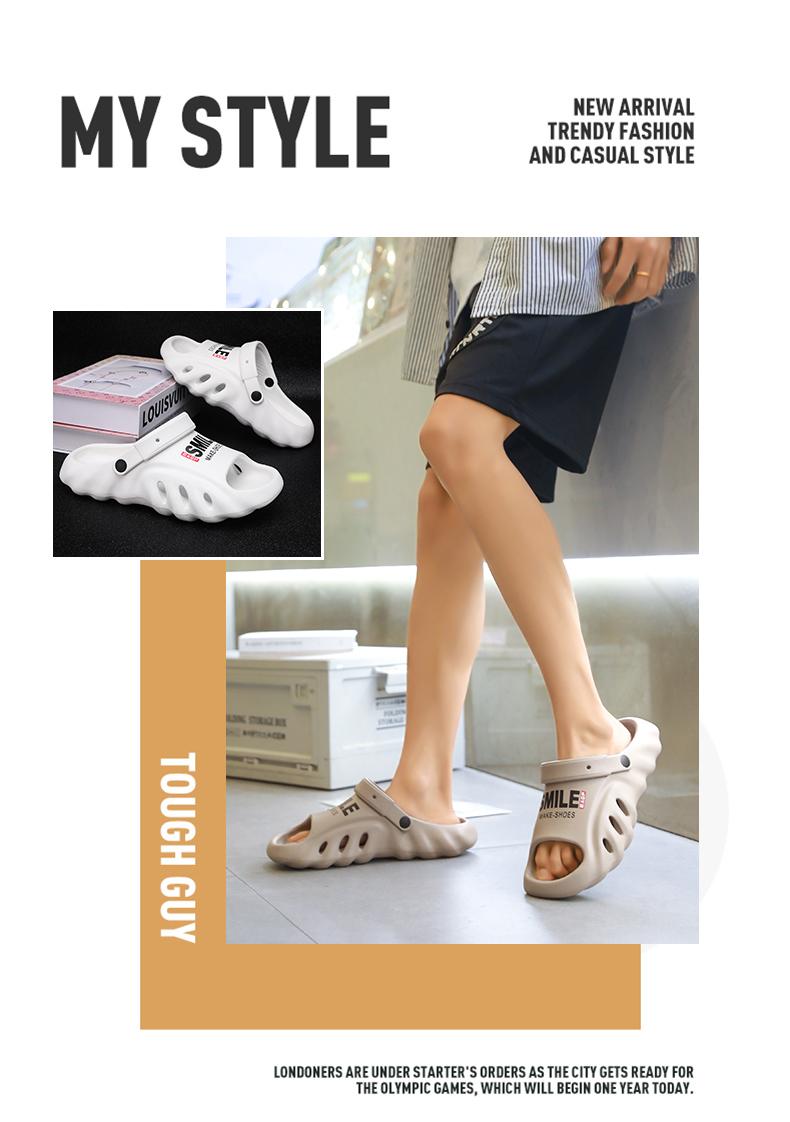 Breathable 2-in-1 Slides & Clogs |     Quick-Dry, Easy to Clean