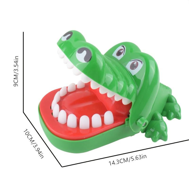 Interactive Crocodile Finger Bite Toy - Interactive Party Tabletop Game Toy, Suitable for Multiple Players - Pull-String Game for Children 3 and Up, Perfect Party Gift Cat Ear Plushie Mystery Box Mini Suction Cup Basketball Hoop