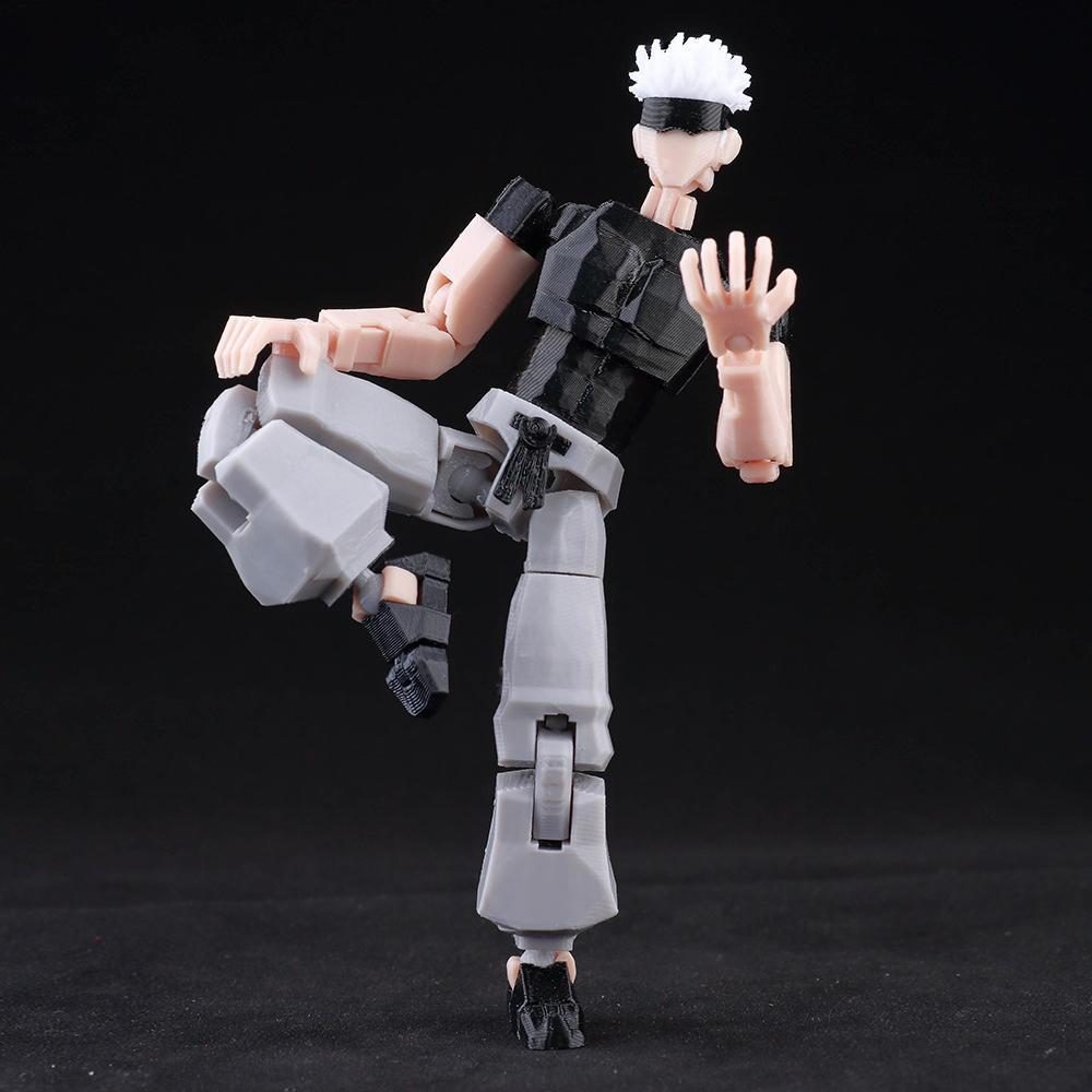 3d Printed Dummy13 Jujutsu Kaisen Ryomen Sukuna Action Figure Anime Model Toys Multi-Jointed Poseable Collectible Toy Gift