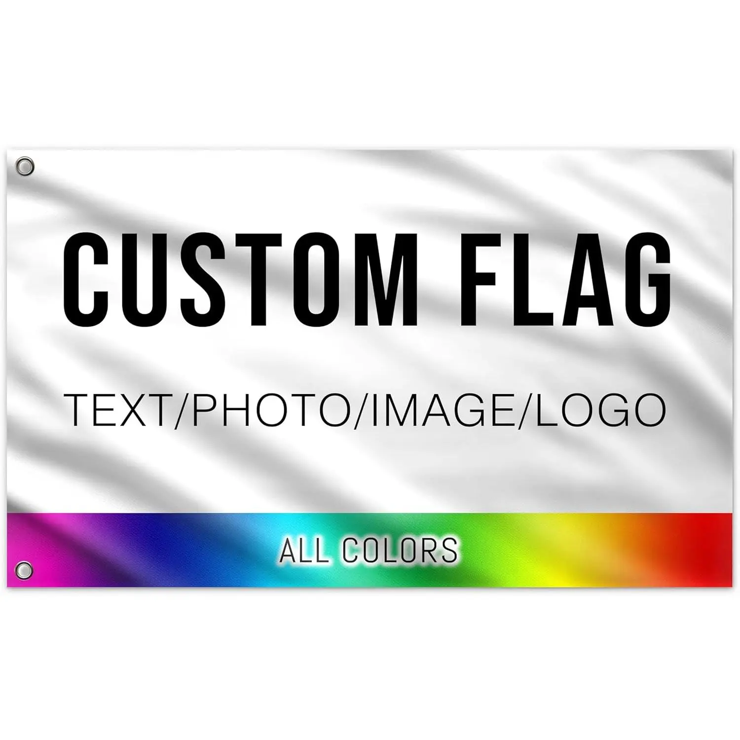 Custom Flag 3x5 FT(single-sided), Personalized Outdoor Flags Banners - Design Print Your Own Logo/Picture/Photo/Text - Customized Indoor outdoor decoration Gift 3x5 Foot