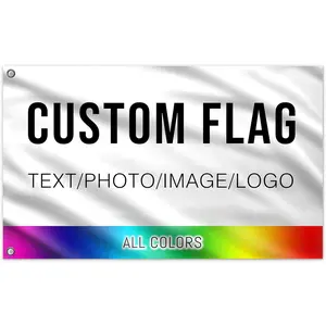 Custom Flag 3x5 FT(single-sided), Personalized Outdoor Flags Banners - Design Print Your Own Logo/Picture/Photo/Text - Customized Indoor outdoor decoration Gift 3x5 Foot