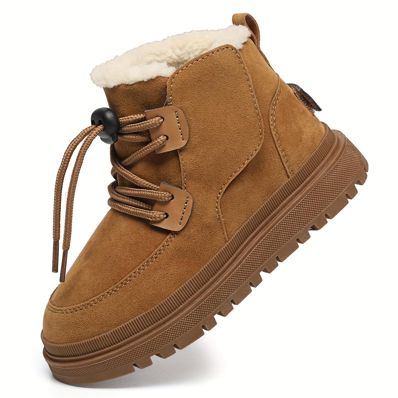 New Snow Boots, Outdoor Shoes for Autumn And Winter, Stylish Ankle Boots, Hiking Shoes, Thickened Sole for Comfort And Warmth, Suitable for Boys And Girls, Available in Various Sizes.