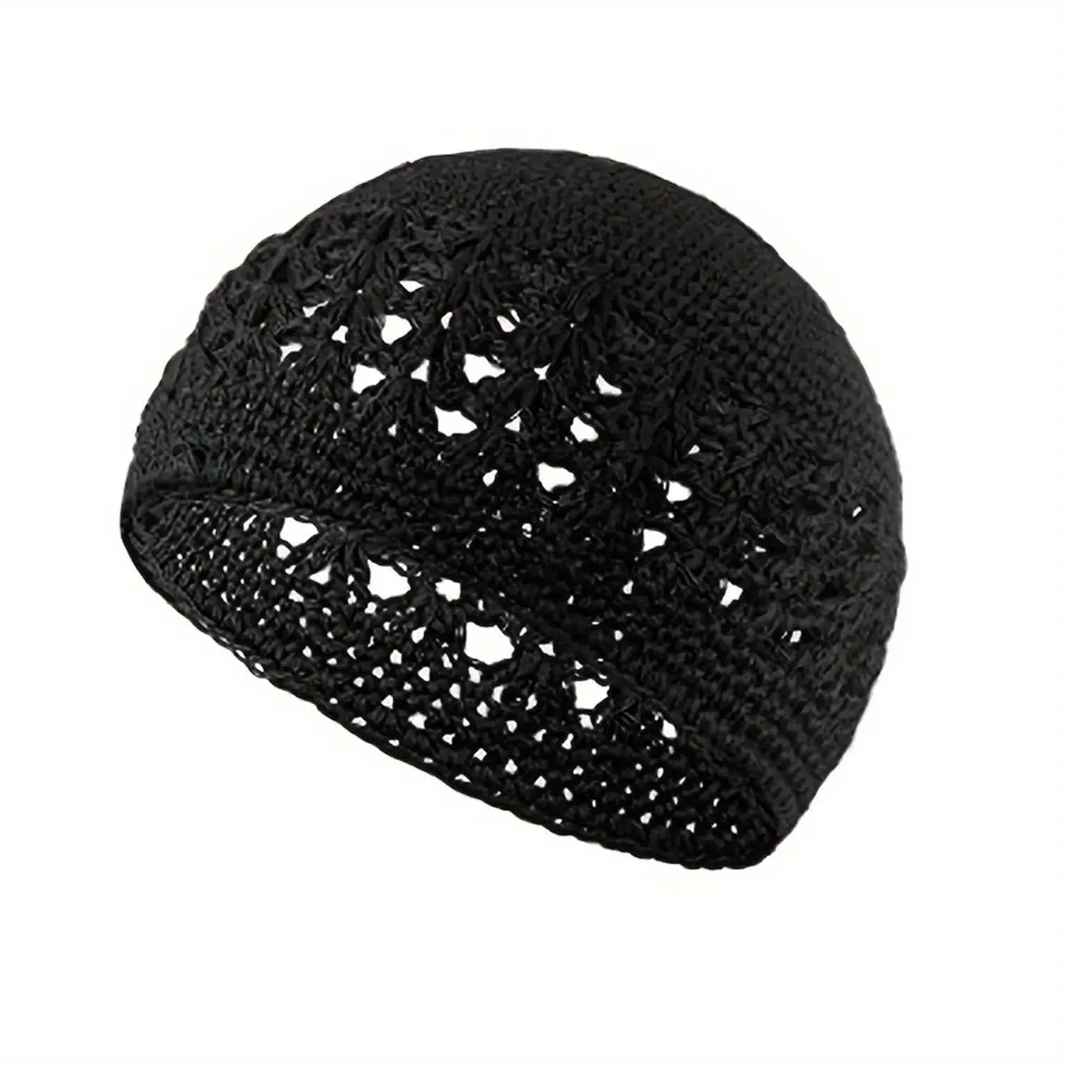 Knitted Muslim Hat, Breathable Crochet Scarf, Perfect for Outdoor Activities, Ideal for Ramadan & Festivals, Great Gift for Family & Friends