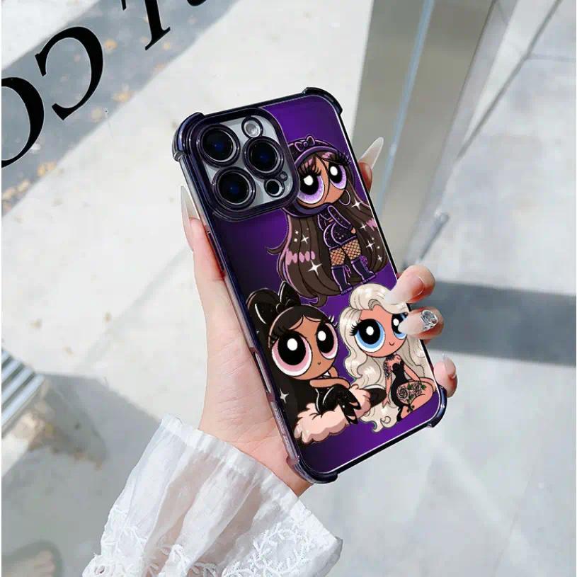 Anime P-Powerpuff Y2K G-Girl Fashion Shockproof Phone Case,For iPhone 17 Air 16 15 14 13 12 11 Pro Max Plus Samsung S26 S25 S24 S23 S22 Plus Ultra Multiple Options Available Holiday Gifts and Fashion Items