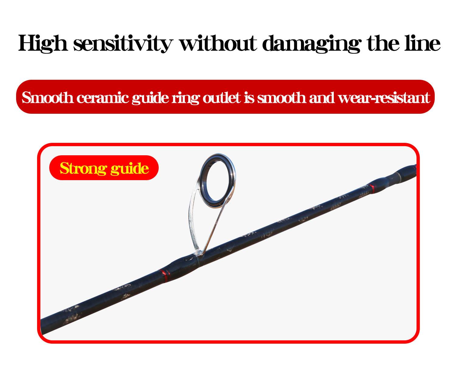 YJ Aquahunter Carbon Fiber Fishing Rod & Reel Combo, Casting & Spinning Rods L ML M Power, Versatile Long Casting Fishing Combo