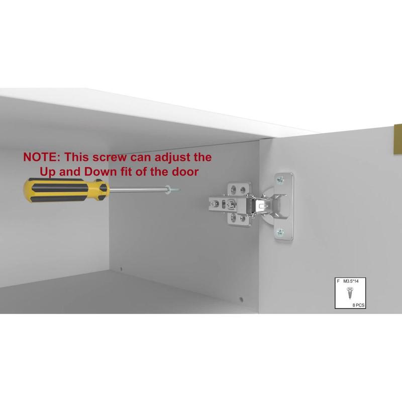 Black Modern Buffet Cabinet with Storage, Fluted Sideboard Large Buffet with Adjustable Shelves, Credenza, Accent Cabinet Console Table