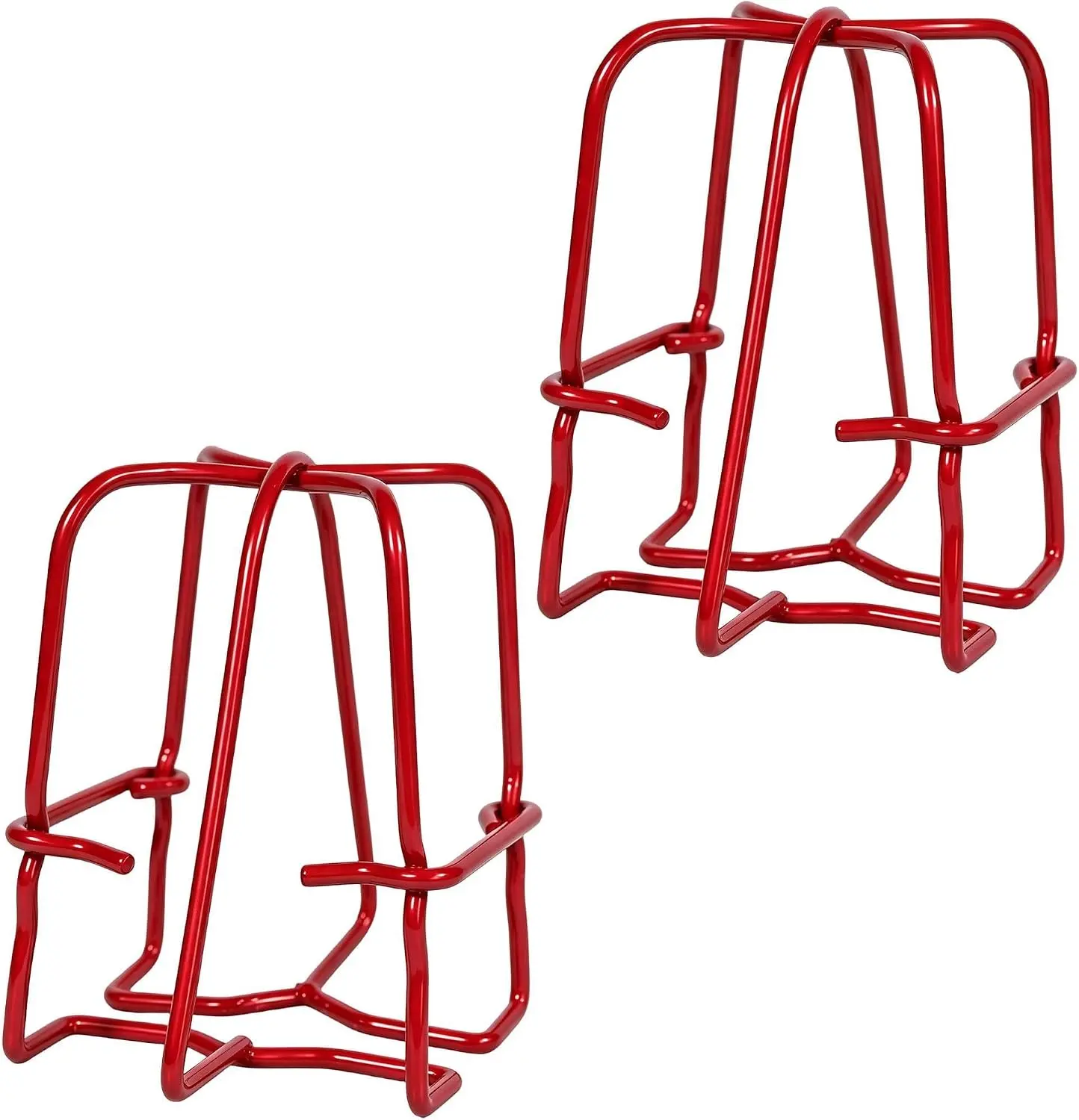 (2 Pack) 1/2" IPS Red Fire Sprinkler  Guard Cover for Pendent & Upright & Horizontal Sidewall  - Double Hook Fire Sprinkler  Cover Cage