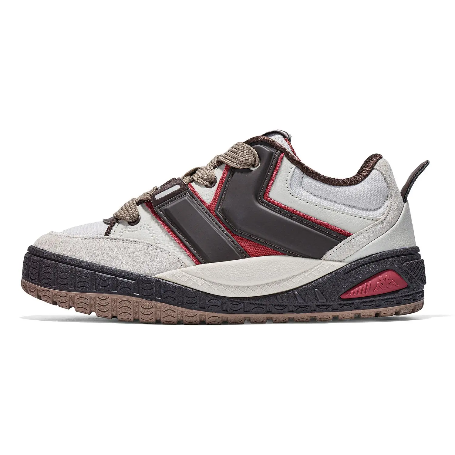 Kappa Minimalist Athletic Platform Sneakers - Slip-Resistant Sole, House White Official Walking Shoes Trainers Footwear for Men - Maison Mihara Verifiable with Global Authentication Credentials