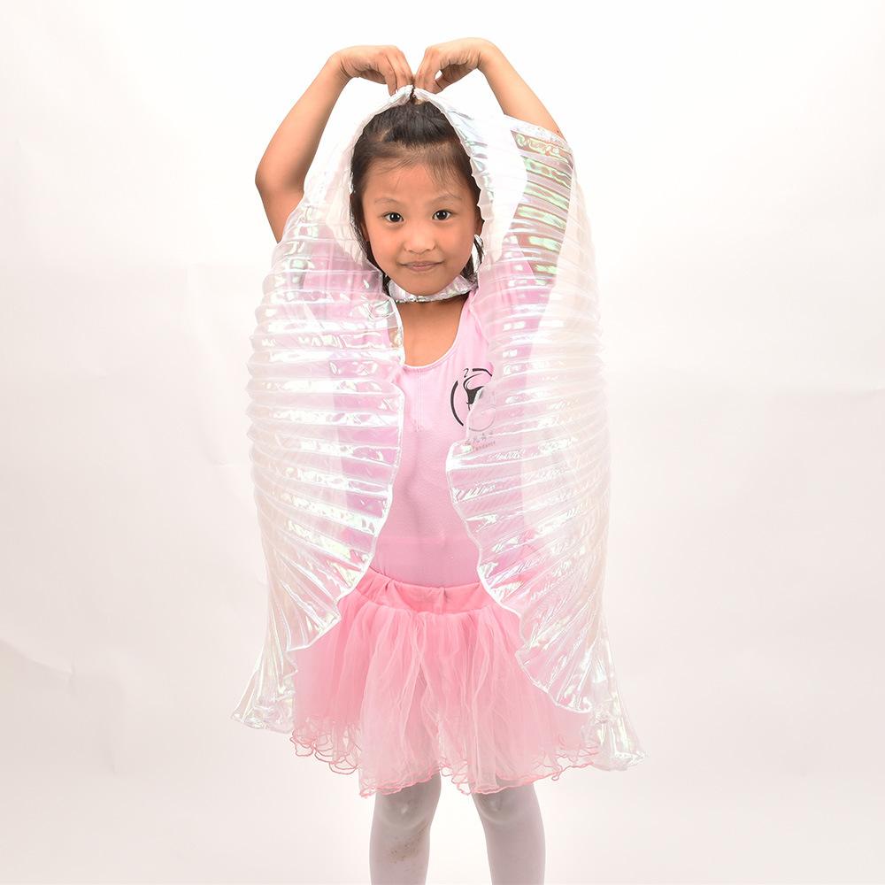 Cape Halter Neck Model Wings Belly Dance Halloween Fantasy Cosplay Costume