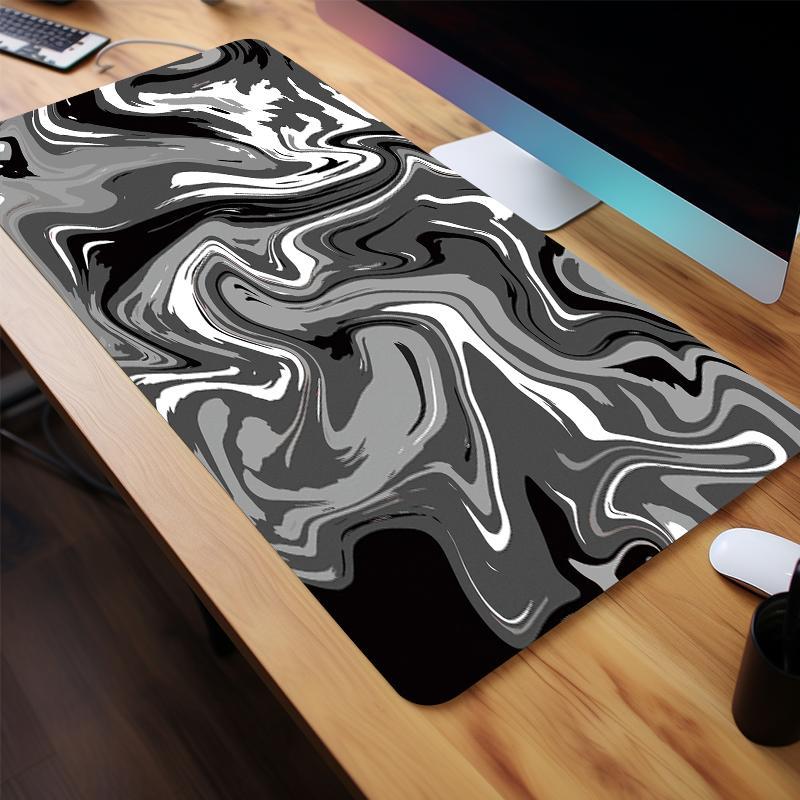 Abstract Mouse Pad, 1 Count Office Accessories Mouse Mat, Non-slip Thickened Keyboard and Mouse Pad, Desk Gaming Pc Accessories for Home Office, Fathers Day Gift, Home Decor Ideas, Gaming Accessories, Gaming Desk Accessory
