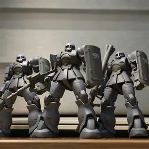 2026 hot item HG 1/144 ZakuⅠ Black Tri Stars GTO MS-05 Mech Assembly Model Kits Action Figures Desktop Decoration Doll Boy Puzzle Toy Gift