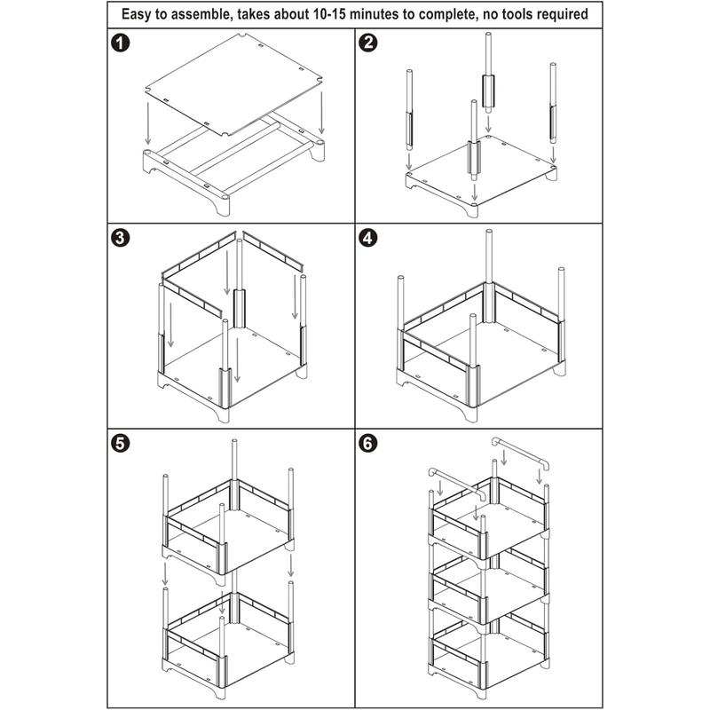 3-Tier Small Bookshelf, White Mini Book Rack with Open Shelves, Sturdy Easy-Assemble Storage Organizer for Bedroom, Living Room, Home Office, Closet