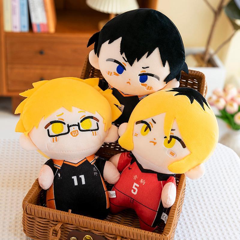 23cm cute volleyball boy anime doll Shoyo Hinata, Tobio Kageyama, Daichi Sawamura Plush toy collection gift