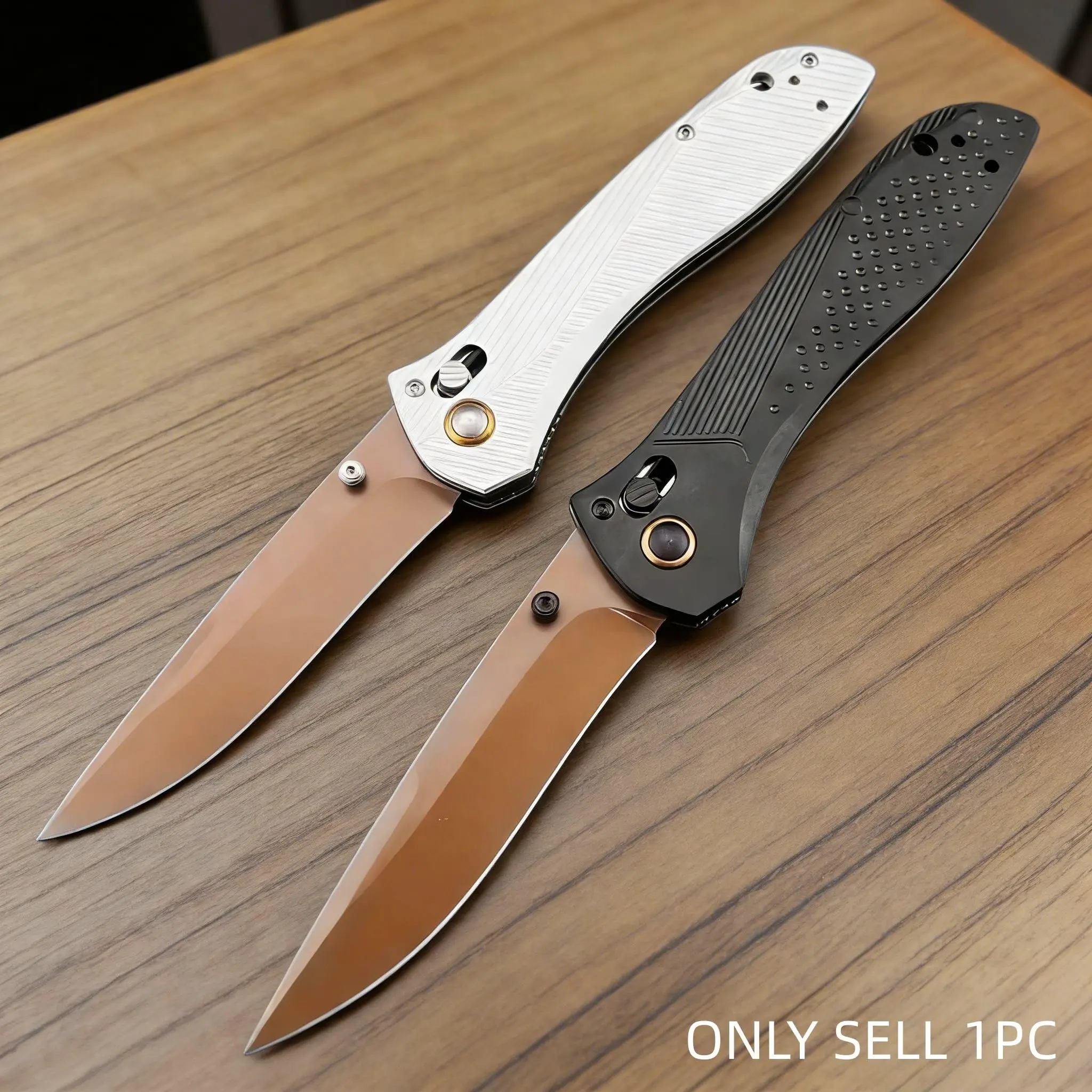 1pc 710 Folding Knife, Multi-Functional High Hardness Tool, Durable Everyday Knife, Camping Hiking Fishing Climbing, Men's Gift, Holiday Gift
