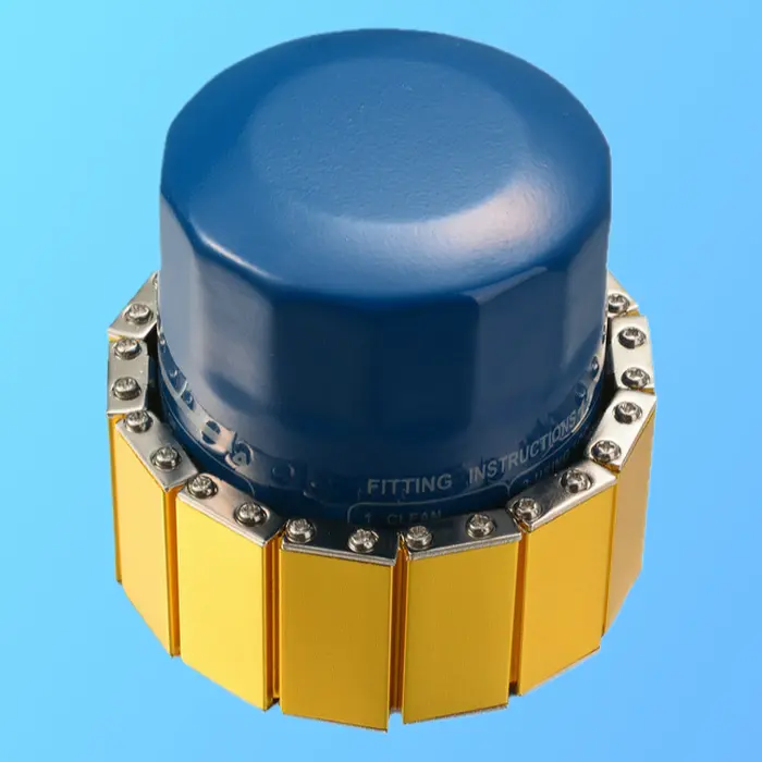 Magnetic Fuel Saver Engine Iron Powder Filter - High Temp Resistant, Noise Reducing, Easy to Attach for All Cars, Noise Reduction