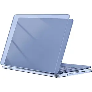Protective Case for Macbook Neo 13 Inch A3404, Ultra-Thin High Transparency Snap-On Hard Shell, Blue Color, Compatible with A18 Pro Chip