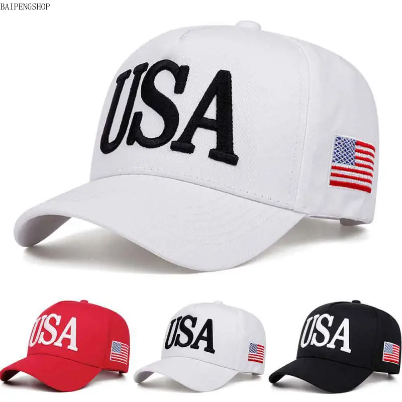 3D Embroidered USA 45 Flag Trucker Cap for Men/Women, Adjustable Unisex Fit Baseball Hat, Breathable for Casual Outdoor Wear, Outdoor Sport, Unisex Adjust, Baseball Cap Women, Us Flag Fan Hat, Us Pride / Nation Pride