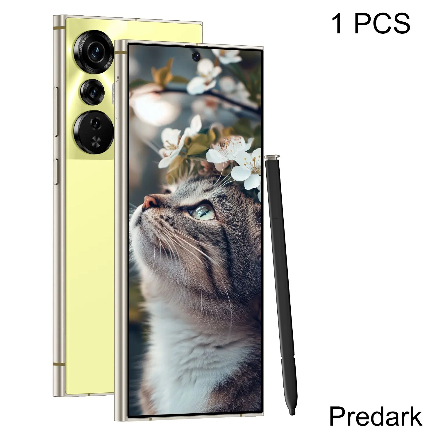Predark 6.75-Inch Smartphone, 4100mah Battery, 4+64GB Expandable, Dual Camera, Octa-Core Processor, Android 10, 4g Dual Sim, Android Mobile Phones