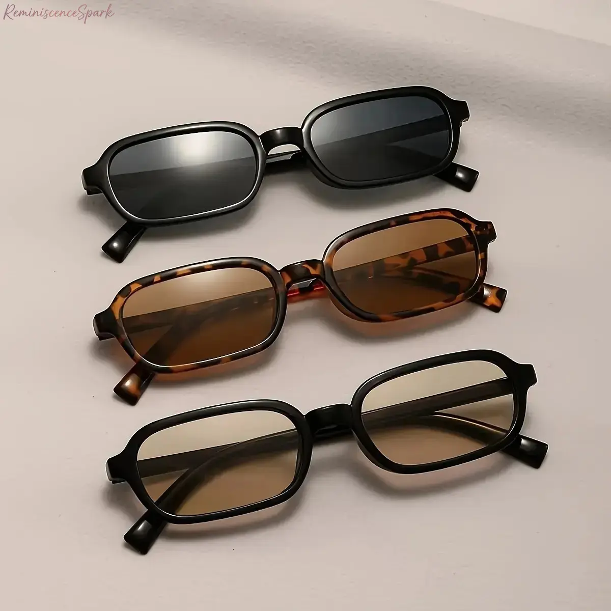 3 Pack Unisex Y2K Vintage Round Polarized Sunglasses, UV400 Anti-Glare Comfort Retro Shades. Viral aesthetic eyewear set ideal for beach trips, parties, travel and daily summer casual outfits