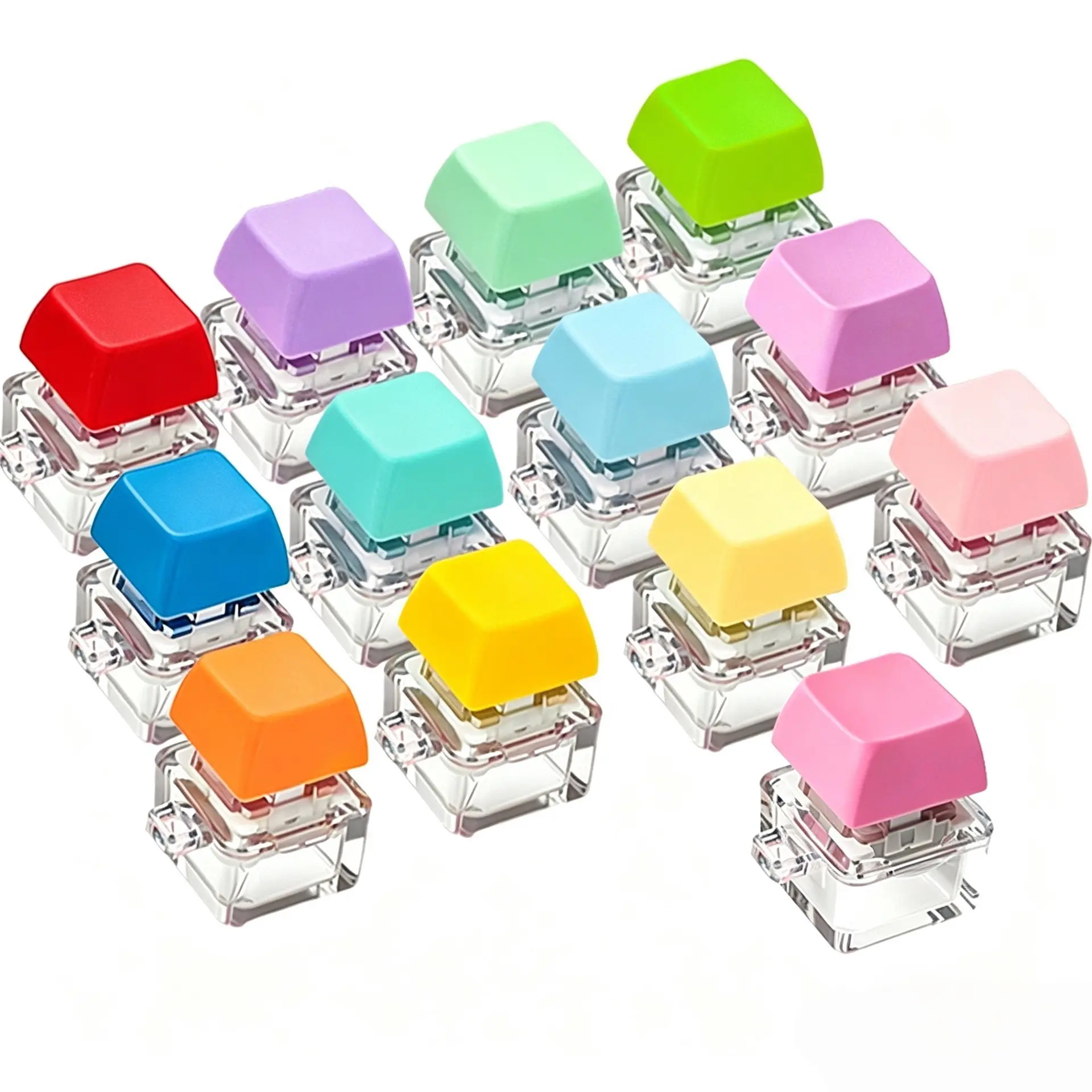 Mechanical Keyboard Fidget Toy - Adult Sensory Clicker for Anxiety Relief, Office Desk Electronics Gadget