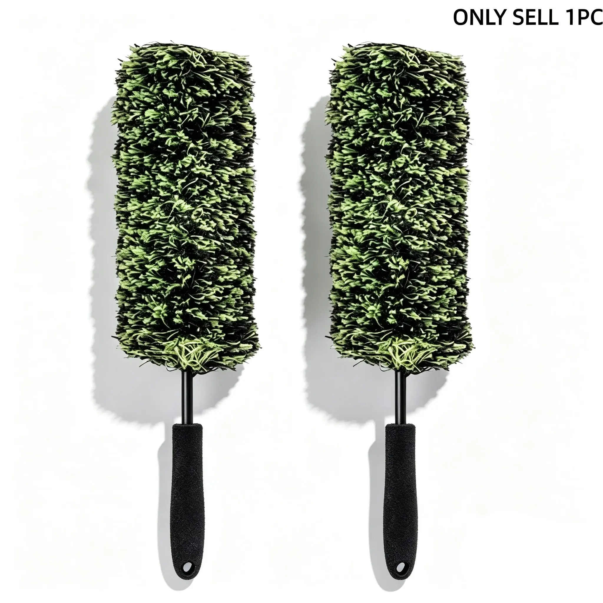 Car Wheel HUB Cleaning Brush, Convenient Tire Debris Tool, Durable Wheel Cleaner, Deep Brake Dust Removal, Ergonomic Handle Wheel Brush, Car Detailing Tools