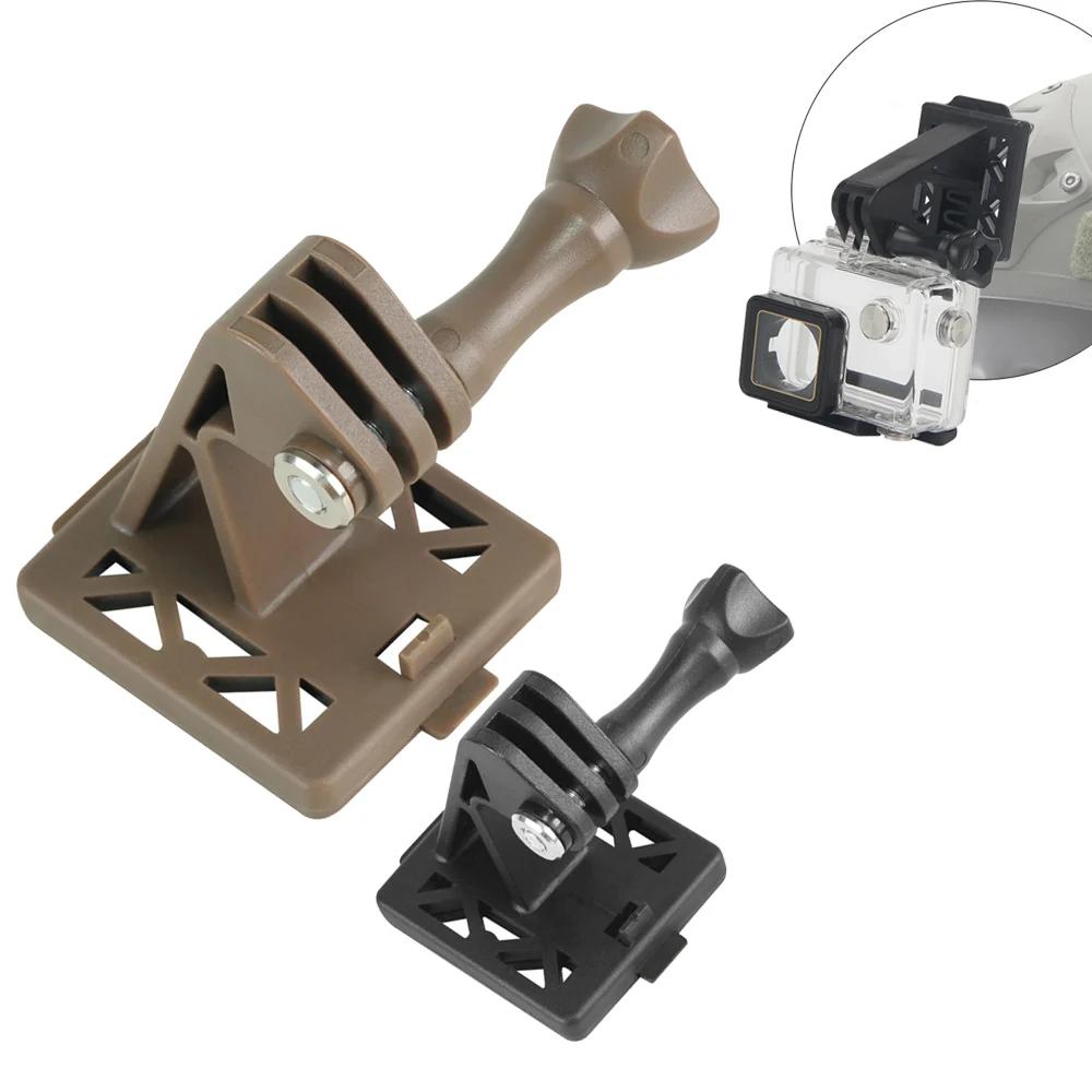 Helmet Base Adapter Holder ABS For FAST/MICH/NVG Helmet GOpro Action Camera Mount Fixed Install Airsoft Helmet Accessories