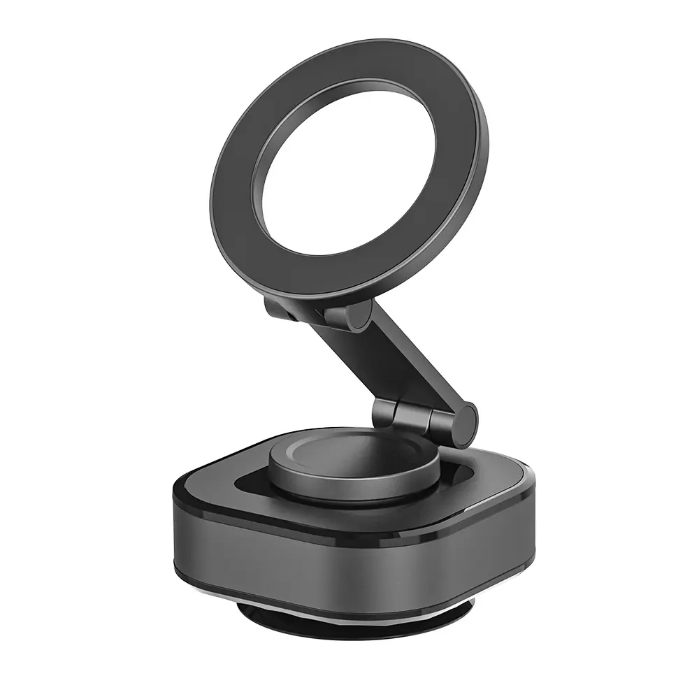 a.n.h.o. Smart Electric Vacuum Magnetic Mount | Auto-Detecting Suction | Matte PC & Anodized Aluminum | For Smooth Surfaces Only