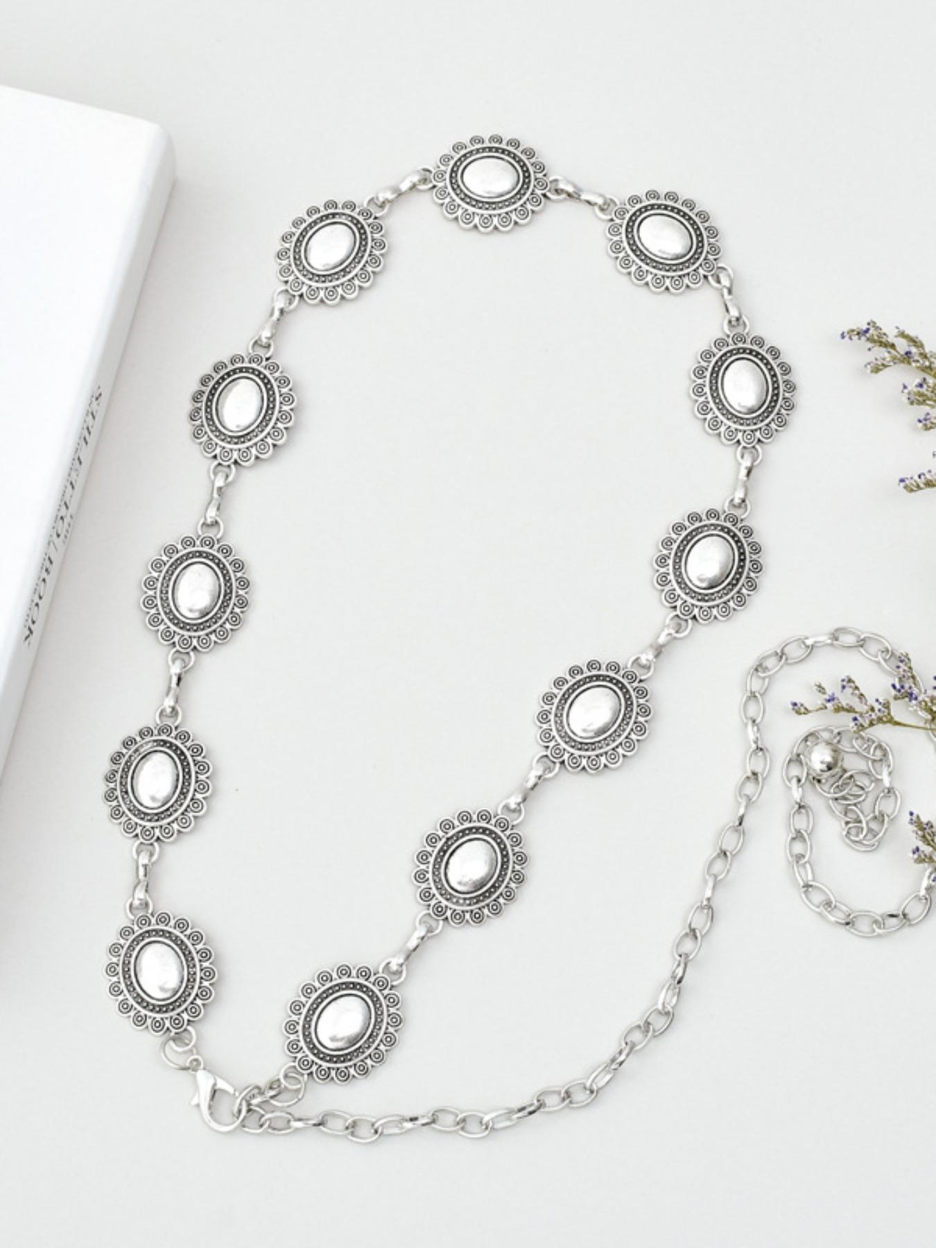 Women's Vintage Layered Waist Chain, Boho Style Vintage Body Jewelry for Party, Daily Clothing Decor, Trendy All-match & Exquisite Jewelry for Birthday Gift