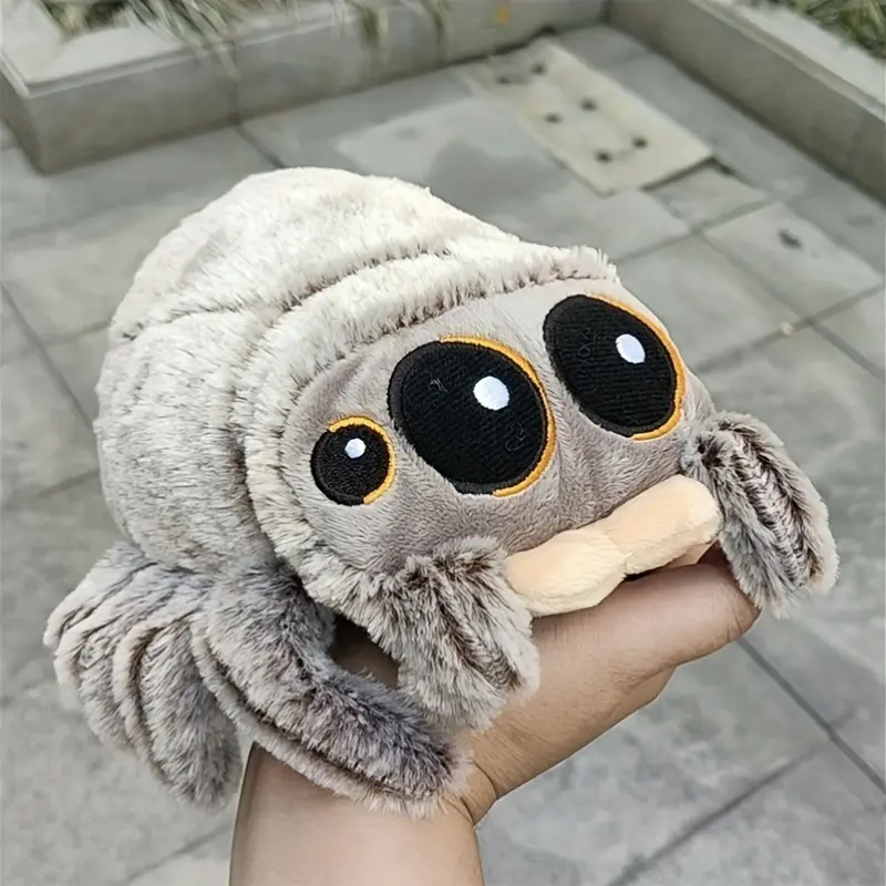 Super Cute and Soft Plush Spider Toy, Perfect for Decorating Game Rooms or As A Children's Birthday Gift, Inspired By Cartoon Animals