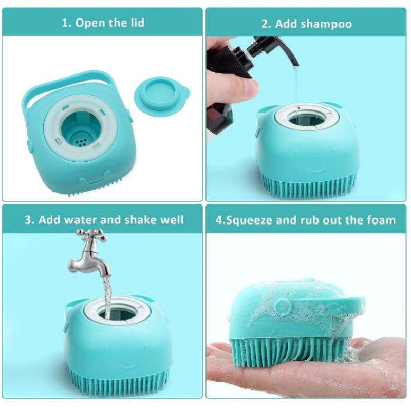 7-Piece Pet Grooming Kit for Cats & Dogs: Self-Cleaning Slicker Brush, Nail Clippers, File, and Shedding Remover