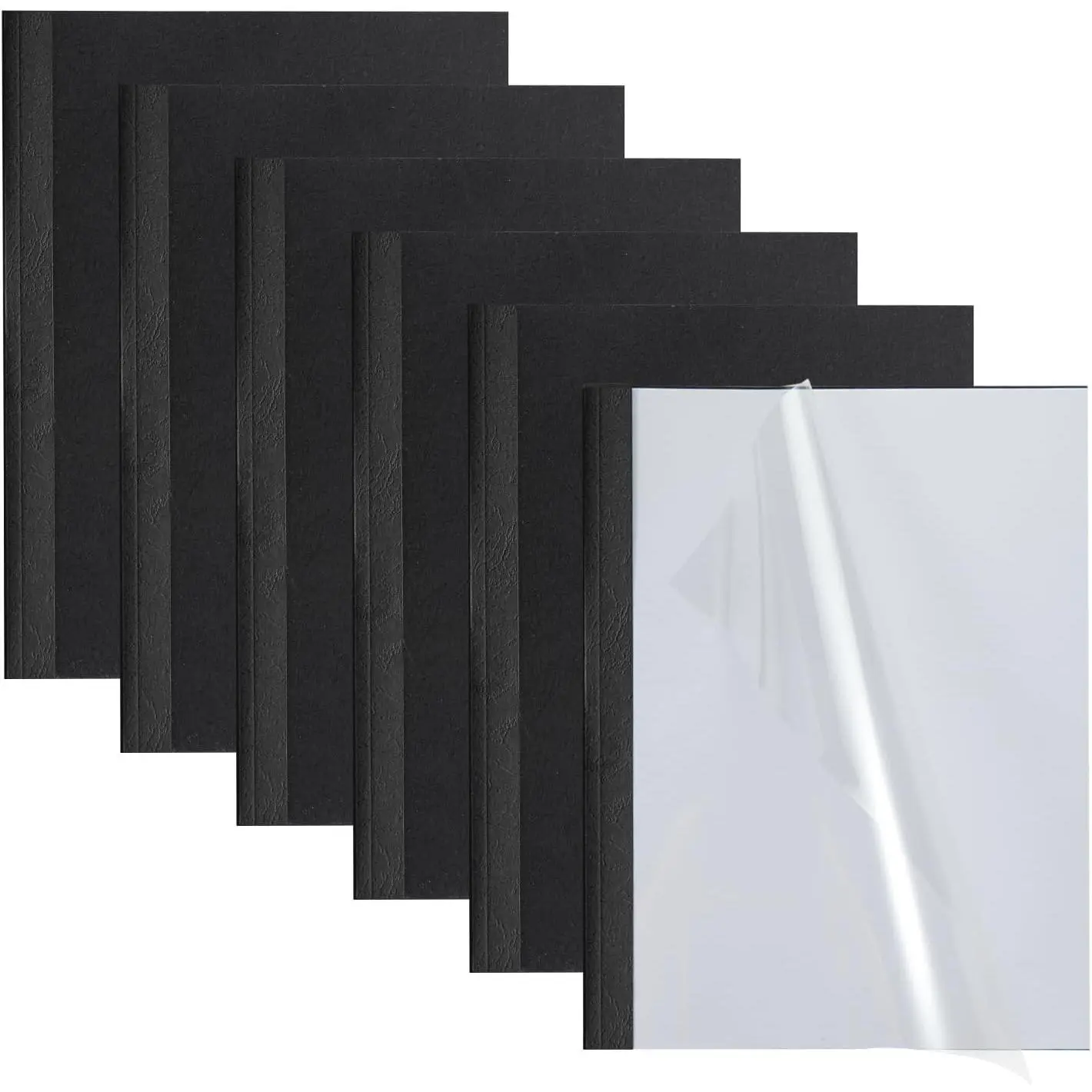 20 Pack Thermal Binding Presentation Covers, 1/16 Inch Spine