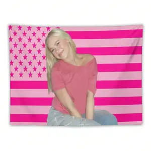 Freya Skye American Flag Tapestry, Suitable For Various Festivals, Perfect Tapestry Gift, Suitable For Living Room, Bedroom, Office, Home Decoration Wall Carpet/Room Decoration/Party Decoration Wall Hanging, Premium Printed Tapestry, Perfect Gift