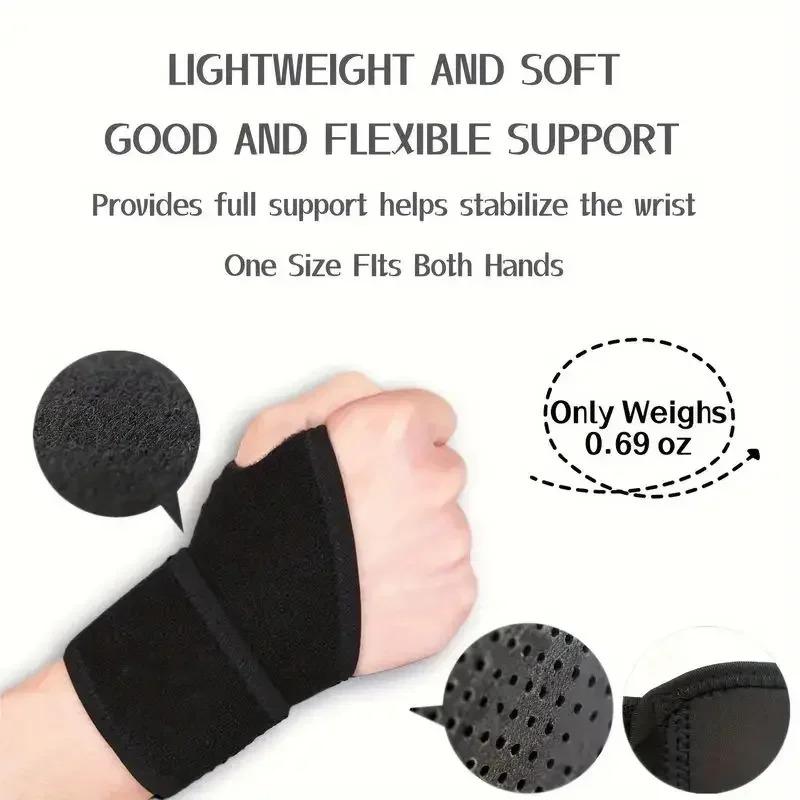 Adjustable Wrist Brace for Men Women Carpal Tunnel Relief Fitness Support Universal Left Right Hand Strap neck protector dirt bike